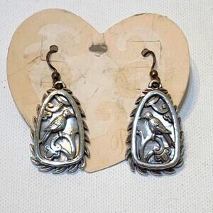 Brighton bird mop drop dangle earrings